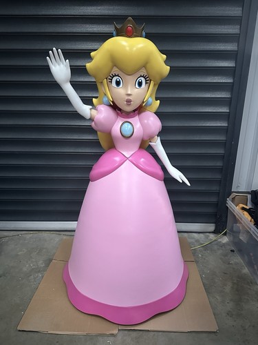 Life size printed princess - size,