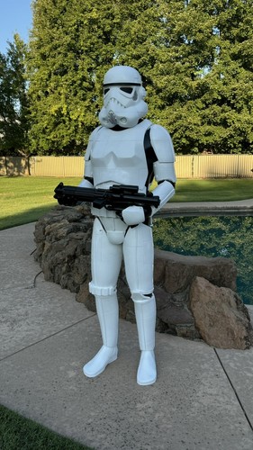 Stormtrooper statue life - stormtrooper,