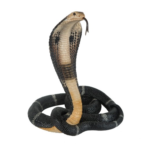 King cobra snake figurine - king, life