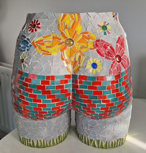 Unique life size mosaic statue - unique, life-size