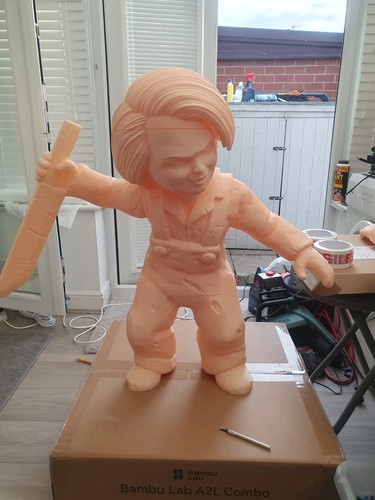 Printed life size - life-size, chucky
