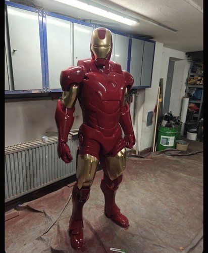 Life size iron - life, suit