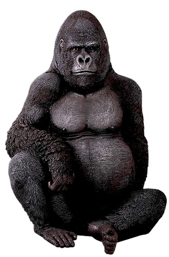 114cm silverback gorilla - silverback,