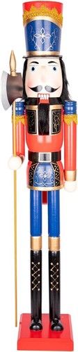 180cm wooden nutcracker statue - 180cm,